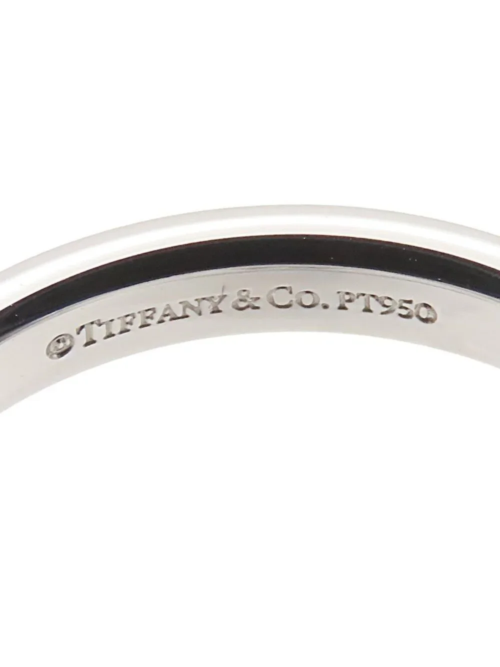 Tiffany & Co Flat Band Ring Platinum